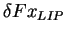 $ \delta Fx_{LIP}$