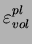 $ \varepsilon^{pl}_{vol}$