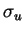 $ \sigma_u$