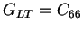 $\displaystyle G_{LT} = C_{66}
$