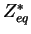 $ Z^*_{eq}$