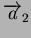 $ \overrightarrow{a}_2$