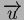$ \overrightarrow u$