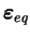 $ \boldsymbol \varepsilon _{eq}$