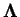 $ \boldsymbol\Lambda$