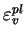 $ \varepsilon_v^{pl}$