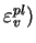 $ \varepsilon_v^{pl})$