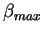 $ \beta_{max}$