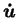 $ \boldsymbol{\dot{u}}$